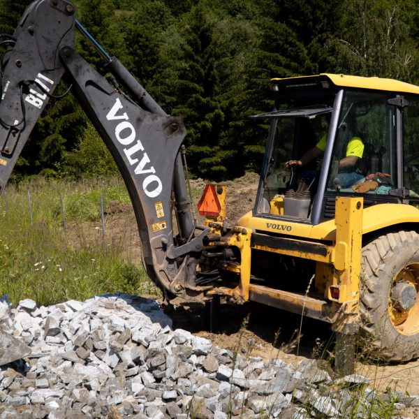 Koparko-ładowarka Wałbrzych